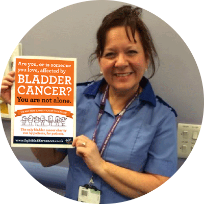 can help us provide a bladder cancer information pack to your local hospital