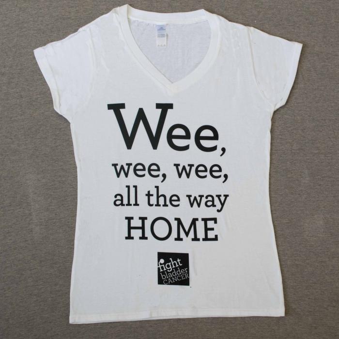 Ladies Wee-Wee-Wee T-Shirt White